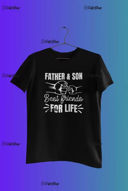 Father and son, tricou cu mesaj, tgs0277 b